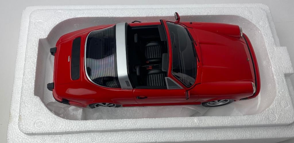 JSN Schuco Pro18 1:18 Porsche 911 Targa (1977), rood, Overige merken, -, Nieuw, Ophalen of Verzenden