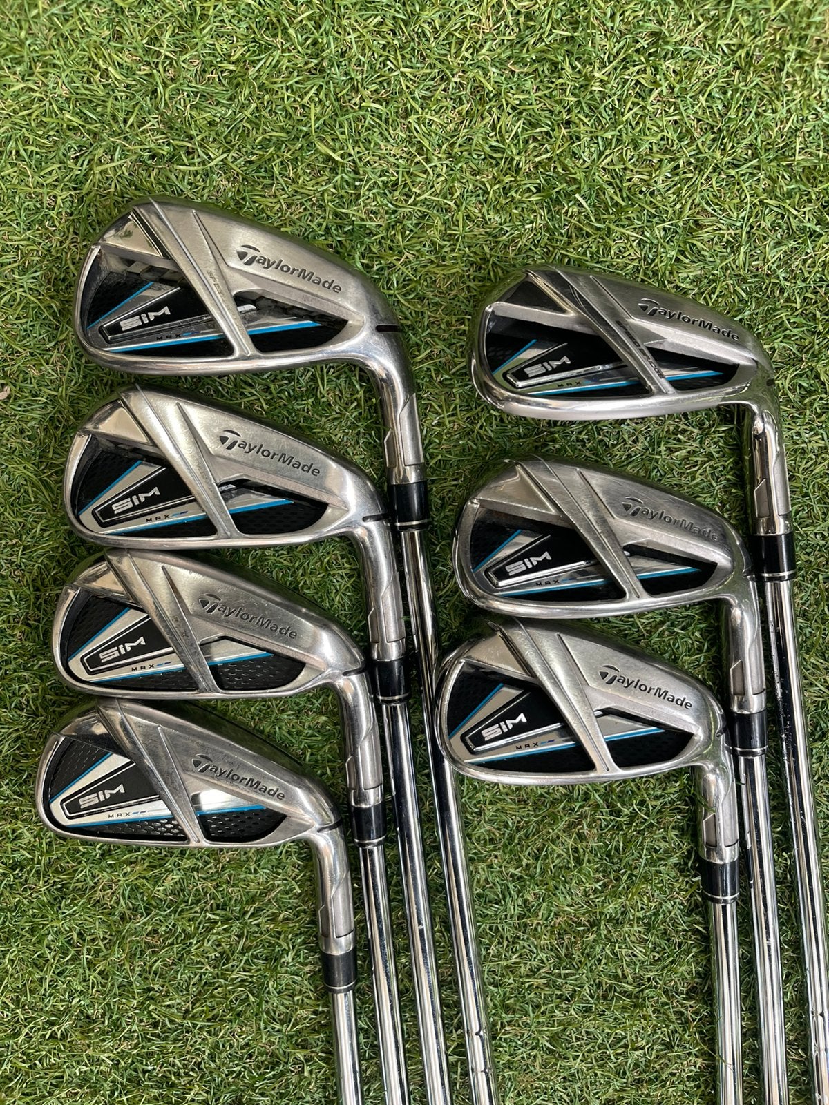 TaylorMade Sim Max 5 t/m pw + aw, Overige merken, Set, Gebruikt, -