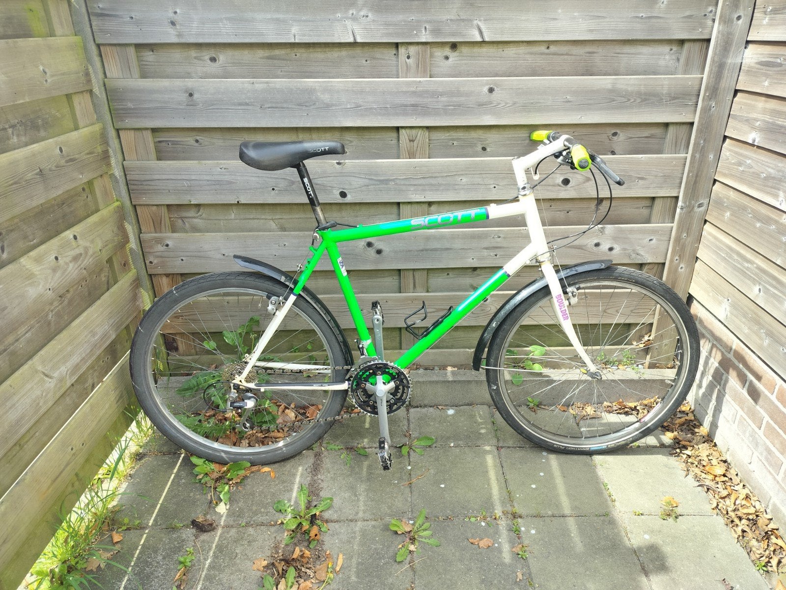 Scott Boulder Mountainbike - Groen/Wit - Gebruikt, Gebruikt, Geen vering, Ophalen, Overige merken