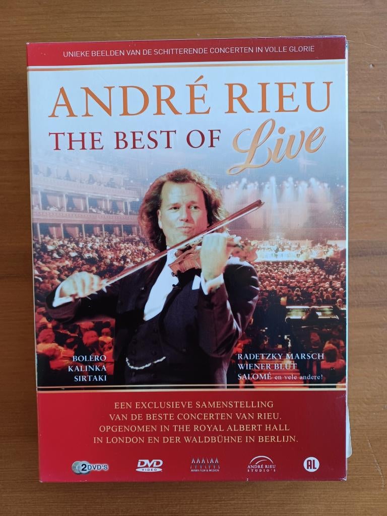 André Rieu - The best of Live/A Dream Come True, Gebruikt, Alle leeftijden, Boxset, Muziek en Concerten