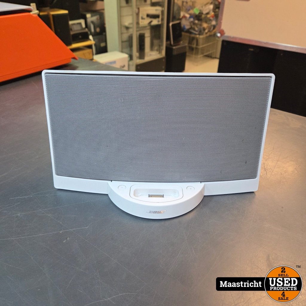 BOSE SoundDock digital music system, wit, getest en werkend