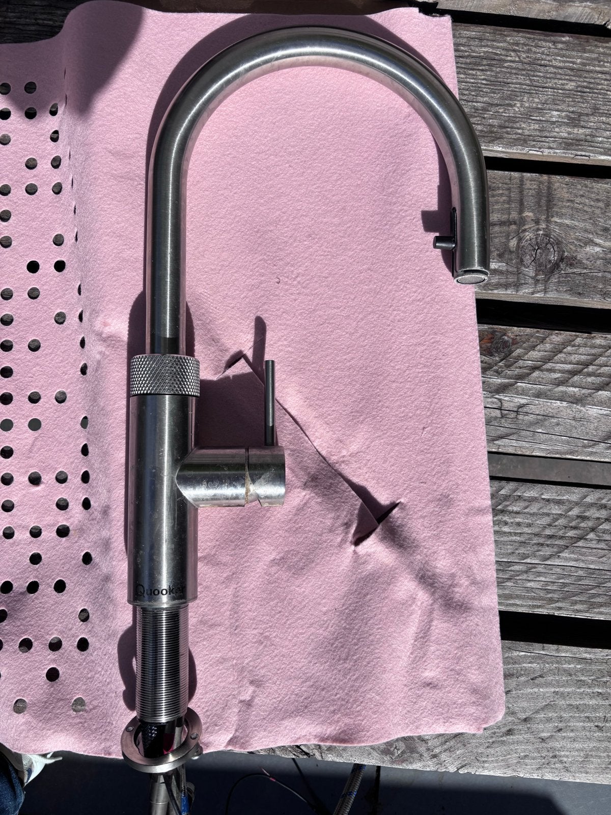 Quooker Flex kraan - RVS, Overige typen, Zilver, Ophalen of Verzenden, Zo goed als nieuw