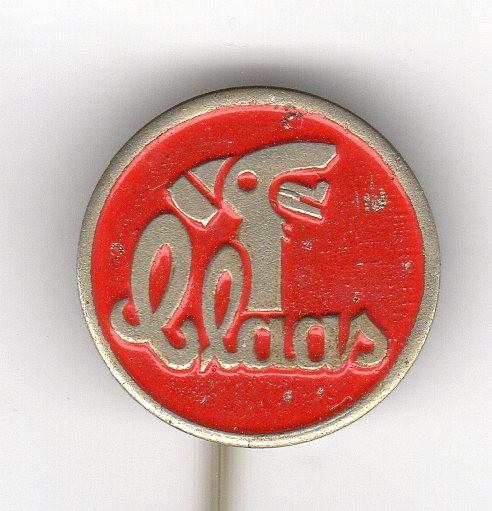 Speldje CLAAS LANBOUWMACHINES ROOD (A9), Ophalen of Verzenden, Gebruikt, Overige onderwerpen