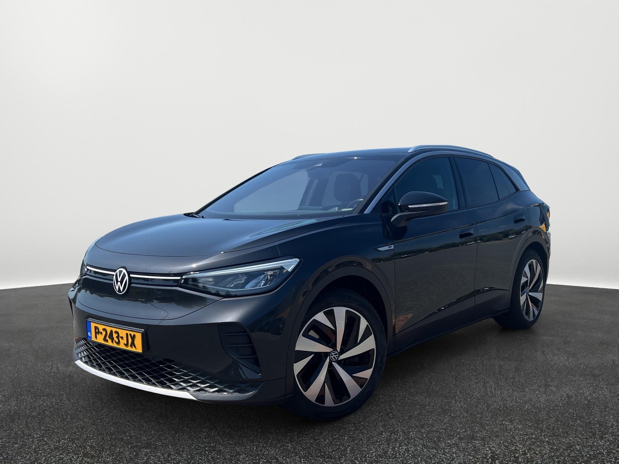 Volkswagen ID.4 First 77 kWh | 204Pk | Trekhaak | Stoelverwa, Auto's, Automaat, Achterwielaandrijving, Gebruikt, Leder en Stof