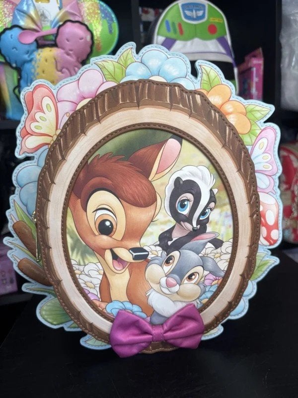 Loungefly Disney Bambi Cameo Mini Backpack, Ophalen of Verzenden, Overige figuren, Nieuw, Tas, Koffer of Zak