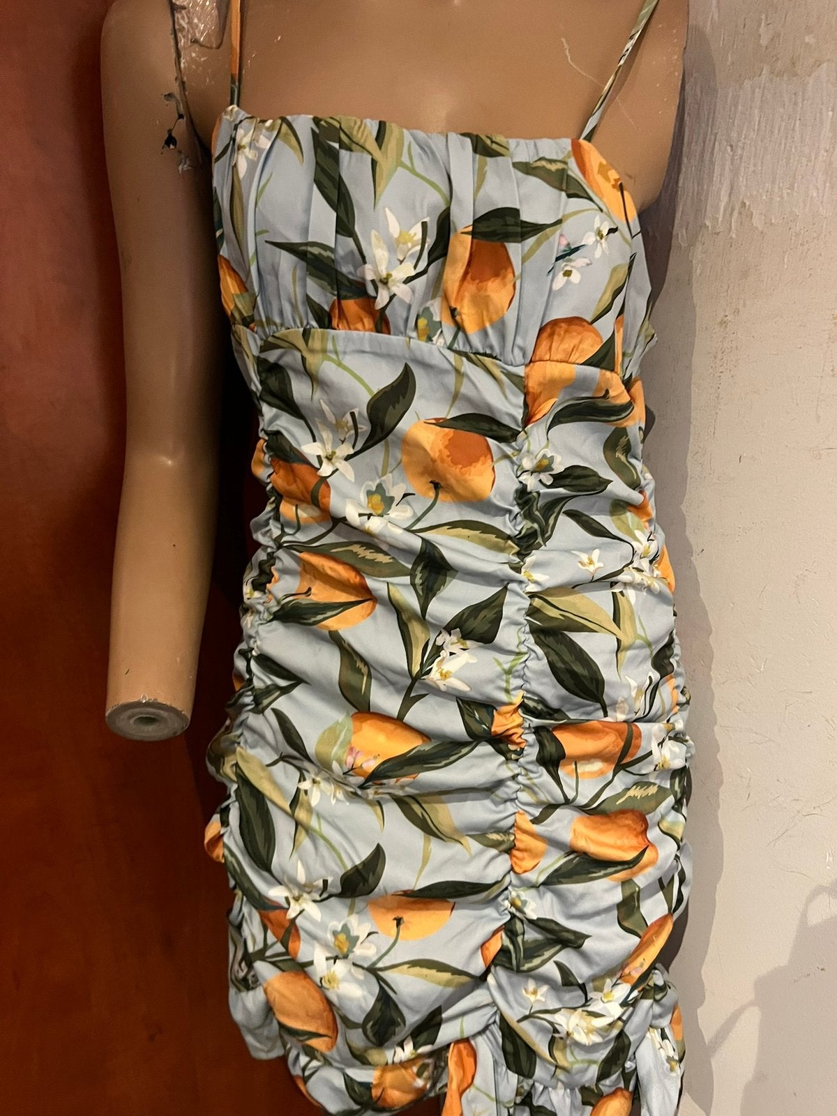CIDER strapless jurk maat L origineel zgan, Kleding | Dames, Blauw, G, Maat 42/44 (L), Ophalen of Verzenden