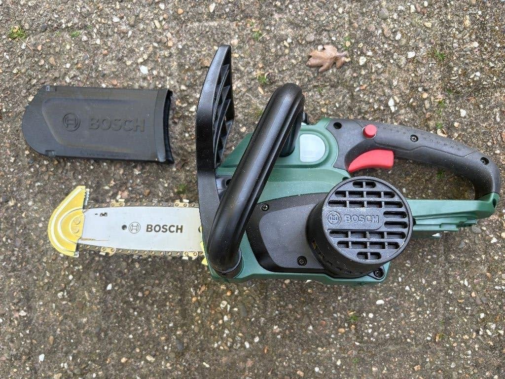 Bosch 18 Accu Kettingzaag, Ophalen, Zo goed als nieuw, Overige soorten, Bosch