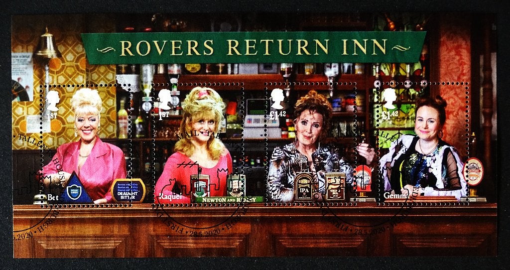 UK / Engeland 2020 Coronation Street Blok, Verzenden, Gestempeld