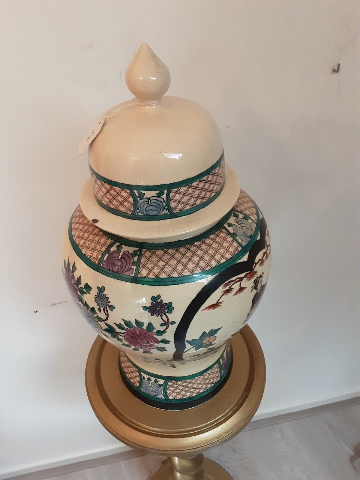 deksel pot, Ophalen