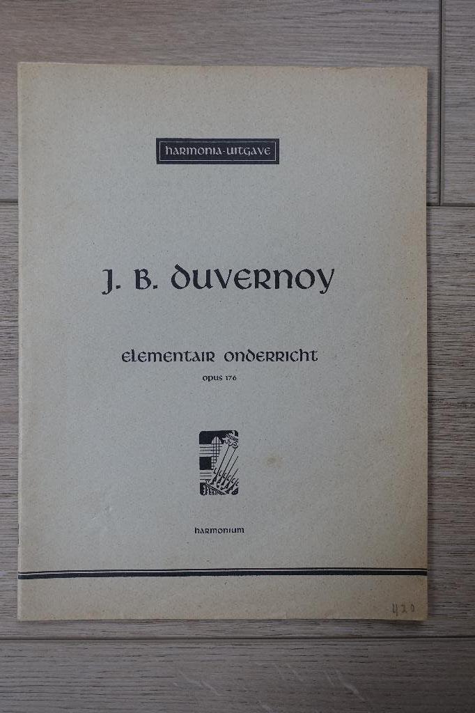J.B. Duvernoy voor orgel, Gebruikt, Ophalen of Verzenden, Religie en Gospel, Artiest of Componist