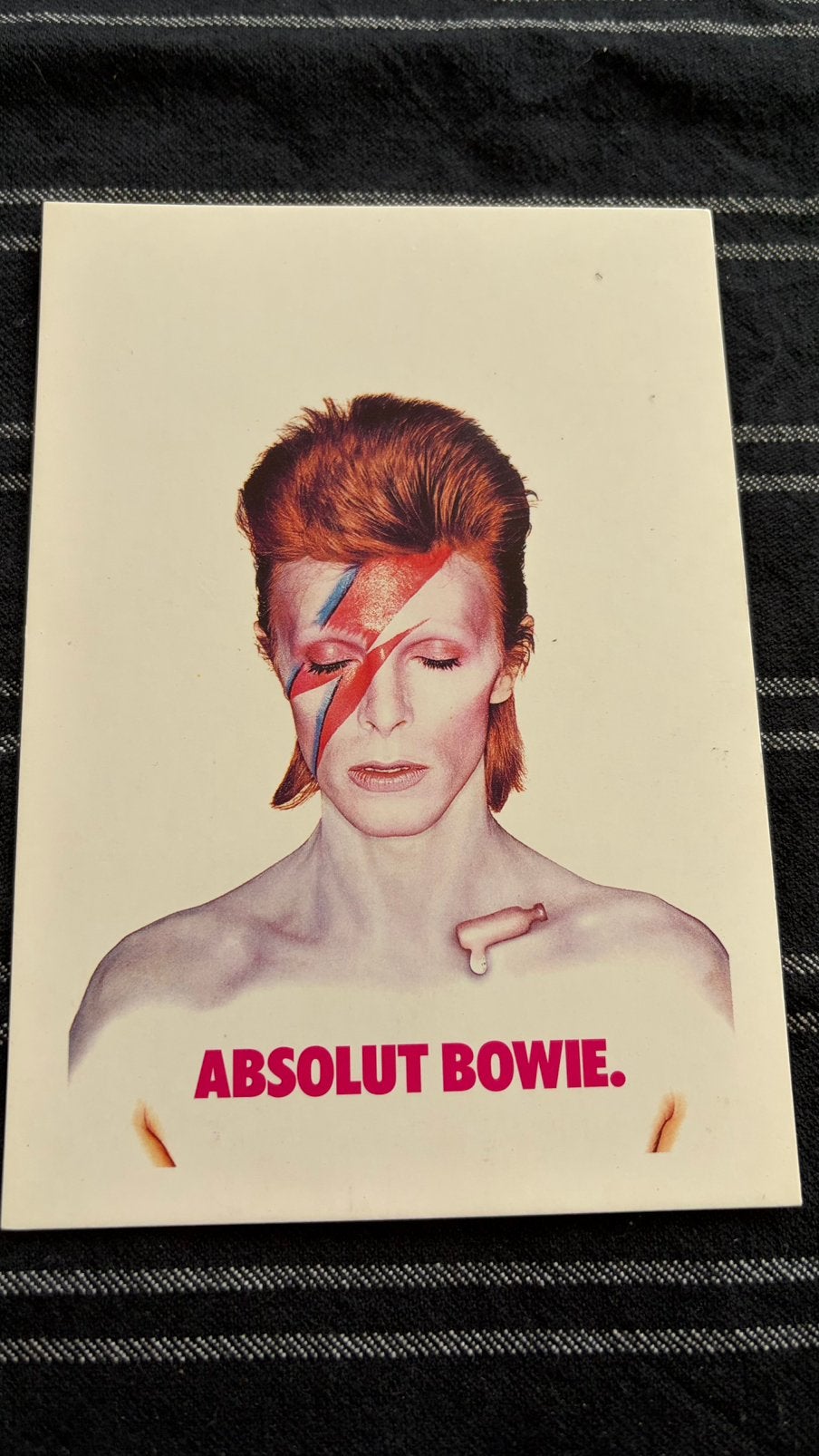 *Absolute Bowie verzamelkaart David Bowie, Ophalen of Verzenden, Nieuw, Foto of Kaart