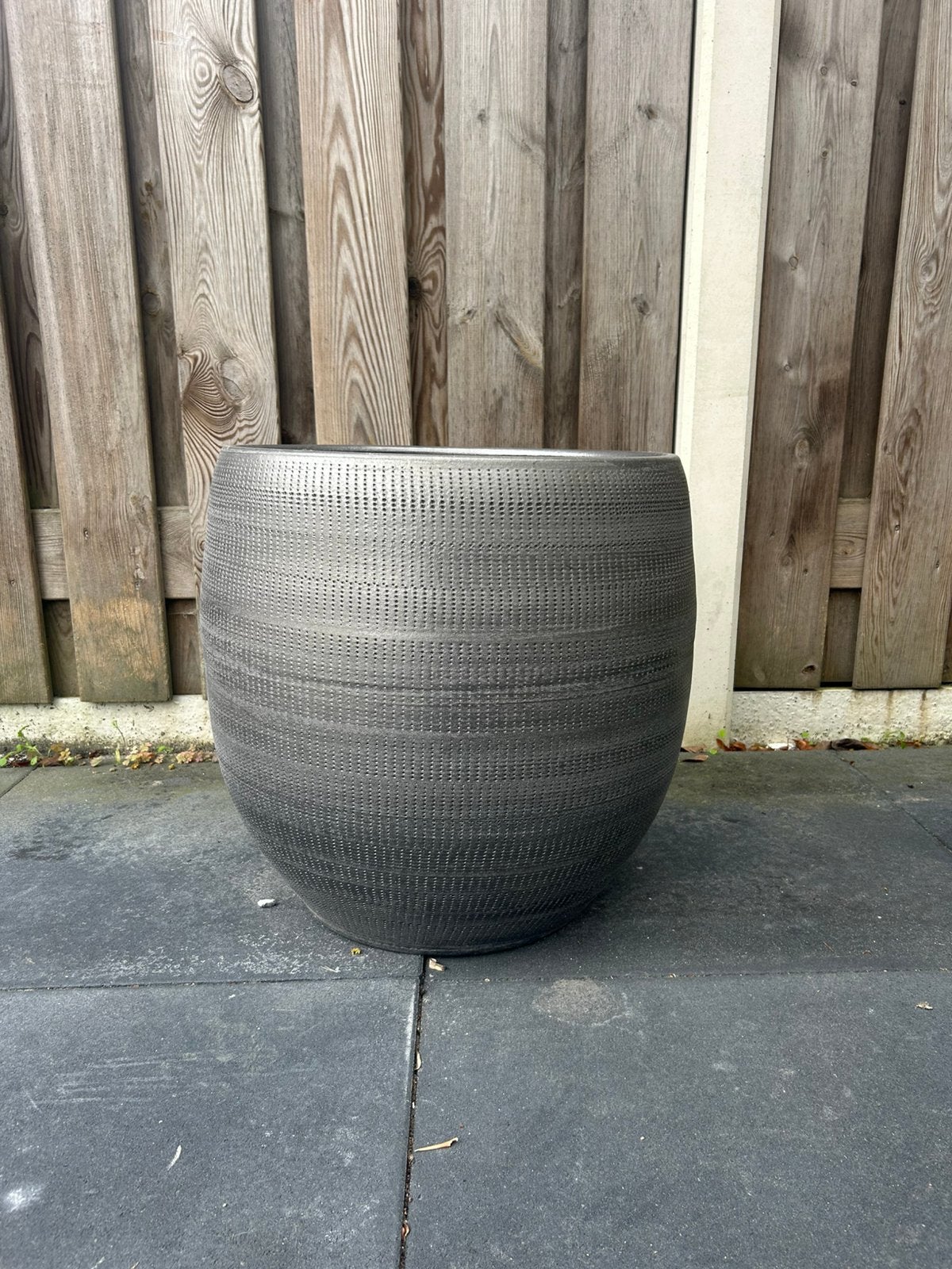 Grote tuinpotten 2x, Tuin en Terras, Overige materialen, Rond, Nieuw, Tuin