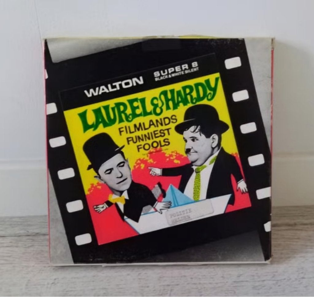 Midnight Patrol super 8 mm Laurel and Hardy, Audio, Tv en Foto, Filmrollen, Ophalen of Verzenden, 8mm film