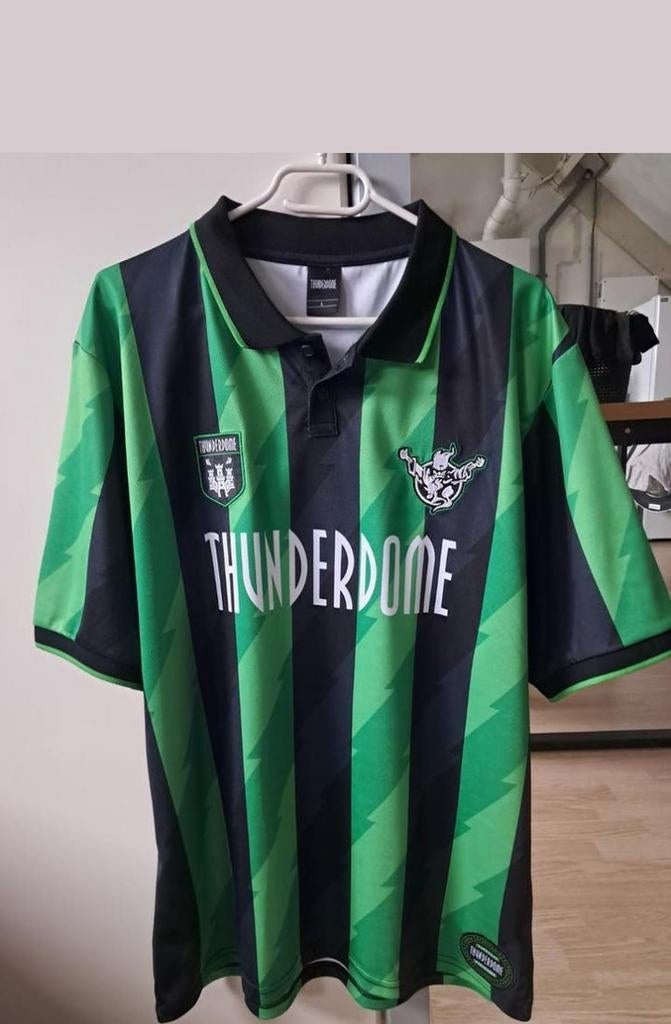 Thunderdome 2024 voetbal shirt hardcore maat Large, Ophalen of Verzenden, Gebruikt, Buitenlandse clubs, Shirt