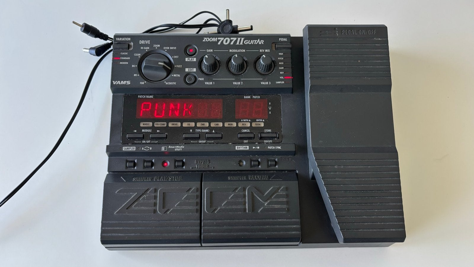 Zoom 707II Gitaar Multi-Effect Processor, Muziek en Instrumenten, Effecten, Ophalen, Gebruikt, Multi-effect