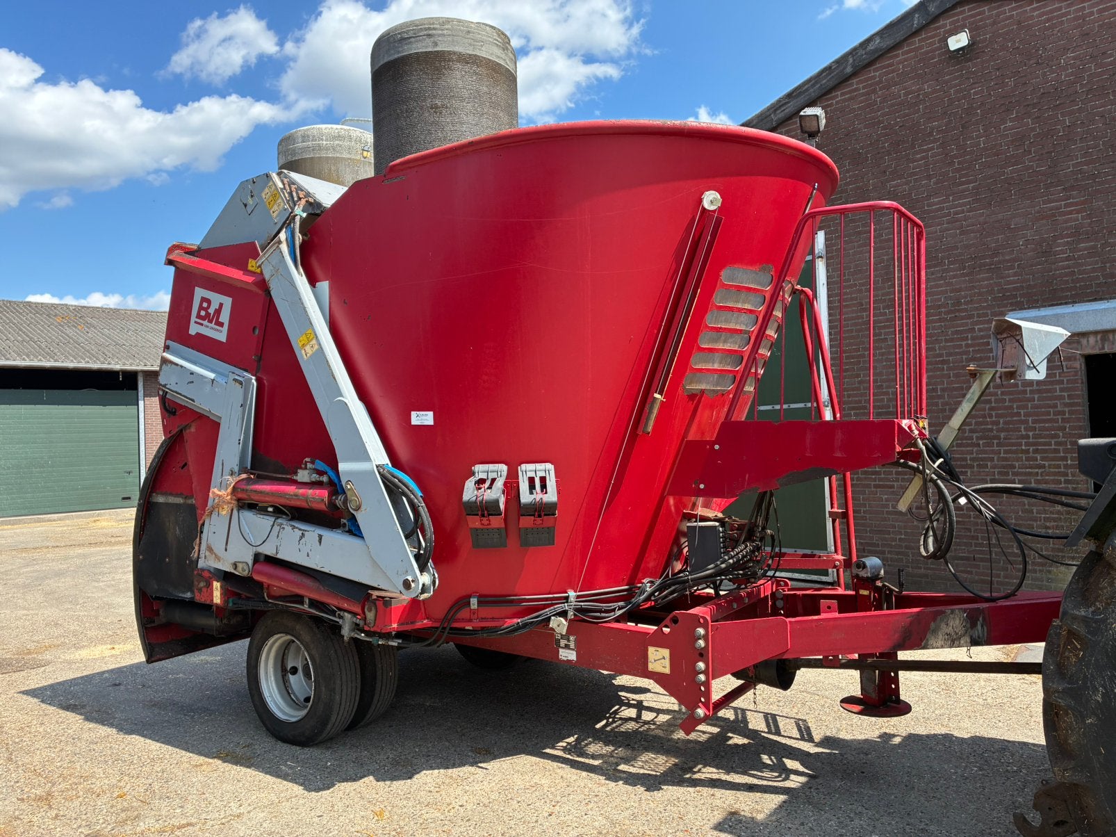 BVL Vmix Fill 13-1s voermengwagen, Ophalen, Veehouderij, Voertechniek