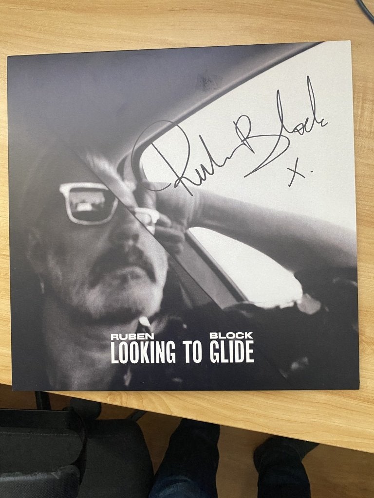 Ruben Block – Looking To Glide ( gisigneerd), Cd's en Dvd's, LP, Ophalen of Verzenden, Zo goed als nieuw, 12 inch