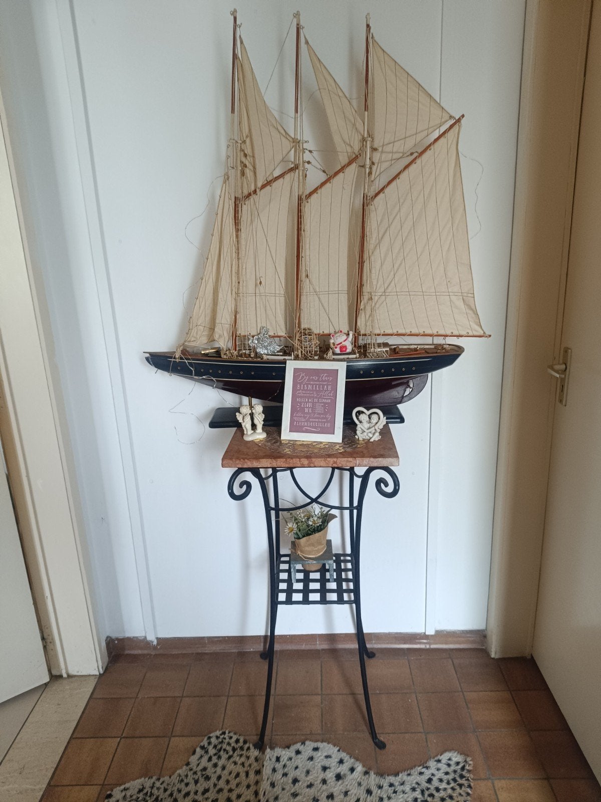 Gedetailleerd Scheepsmodel - Zeilschip 1 meter, Ophalen of Verzenden, Gebruikt, Groter dan 1:32, Overige merken