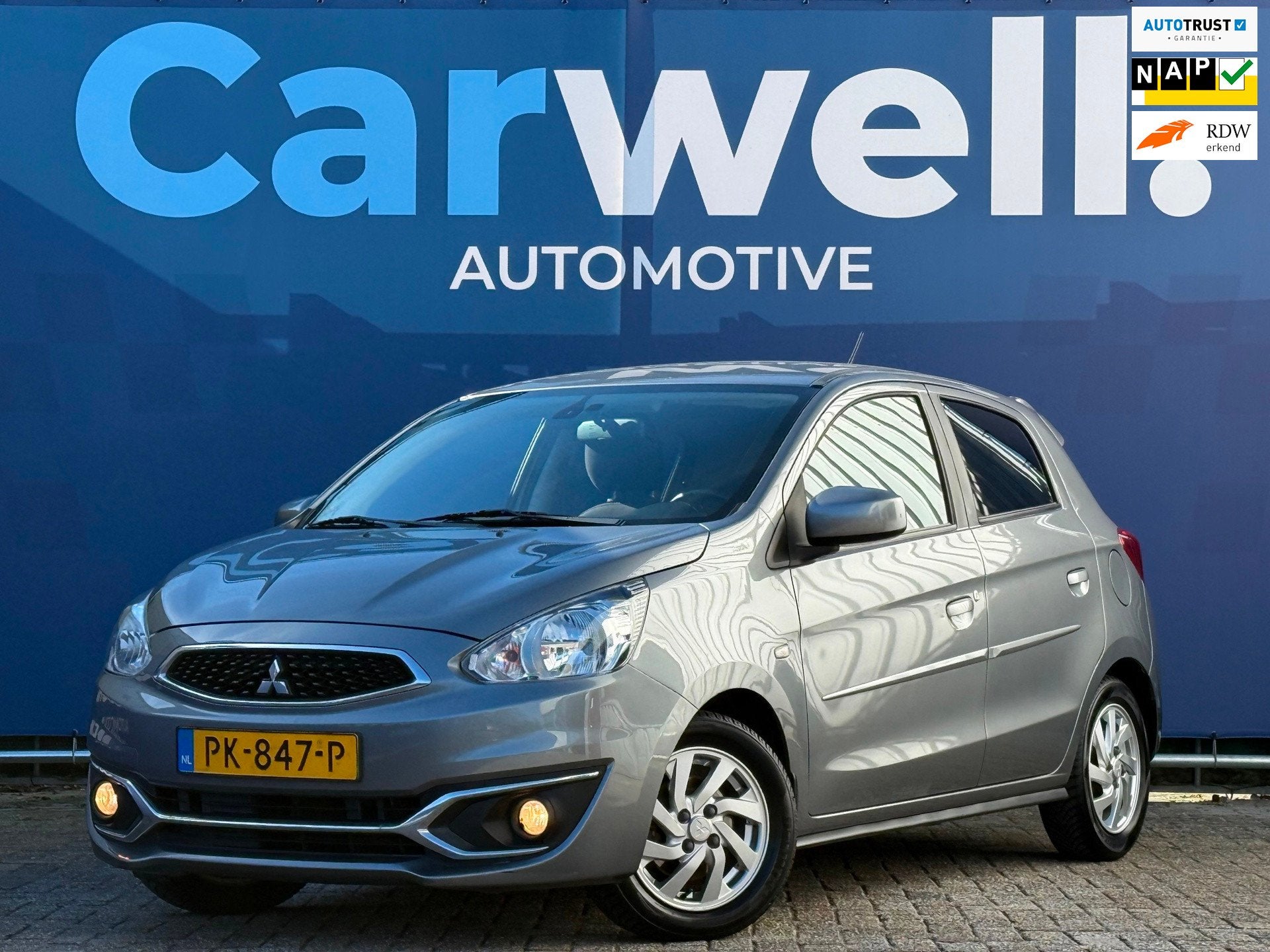 Mitsubishi Space Star 1.0 Intense Airco,ElektrischeRamen,5De, Voorwielaandrijving, Stof, Gebruikt, Origineel Nederlands