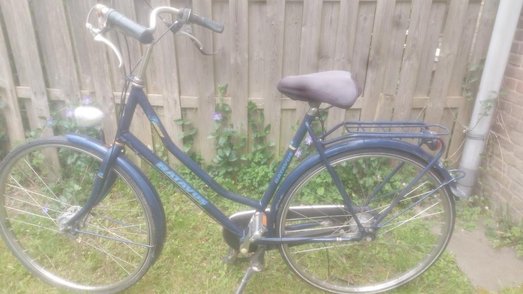 Batavus Remona Damesfiets - Gebruikt, Fietsen en Brommers, Fietsen | Dames | Damesfietsen, Velgrem, Batavus, Versnellingen, Ophalen of Verzenden