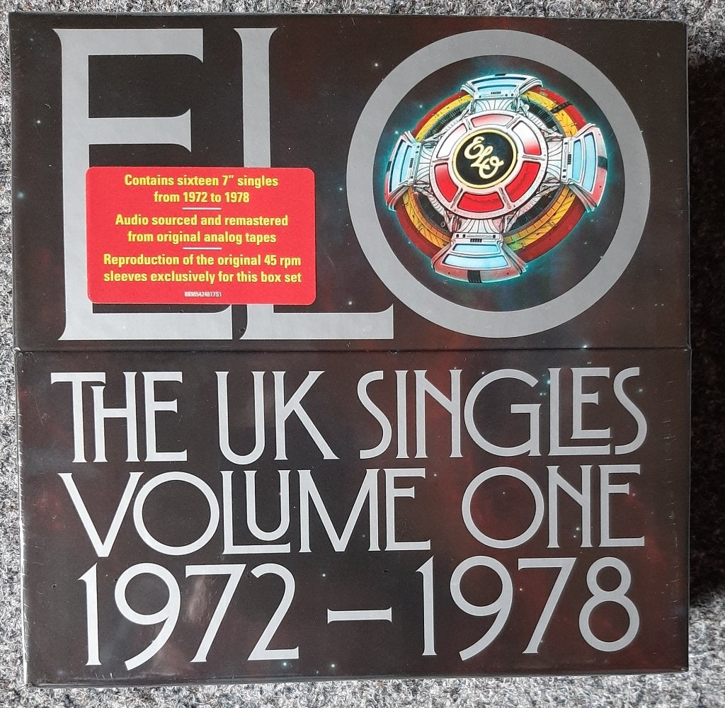 ELO – The UK Singles Volume One 1972-1978, Boxset, Boxset, 7 inch, Ophalen of Verzenden