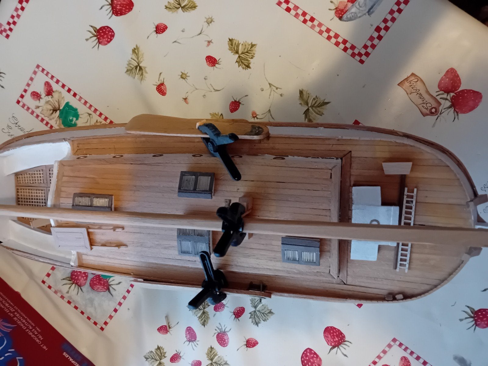 Bouwpakket modelboot  Groene Draak, Ophalen, Nieuw, Overige merken