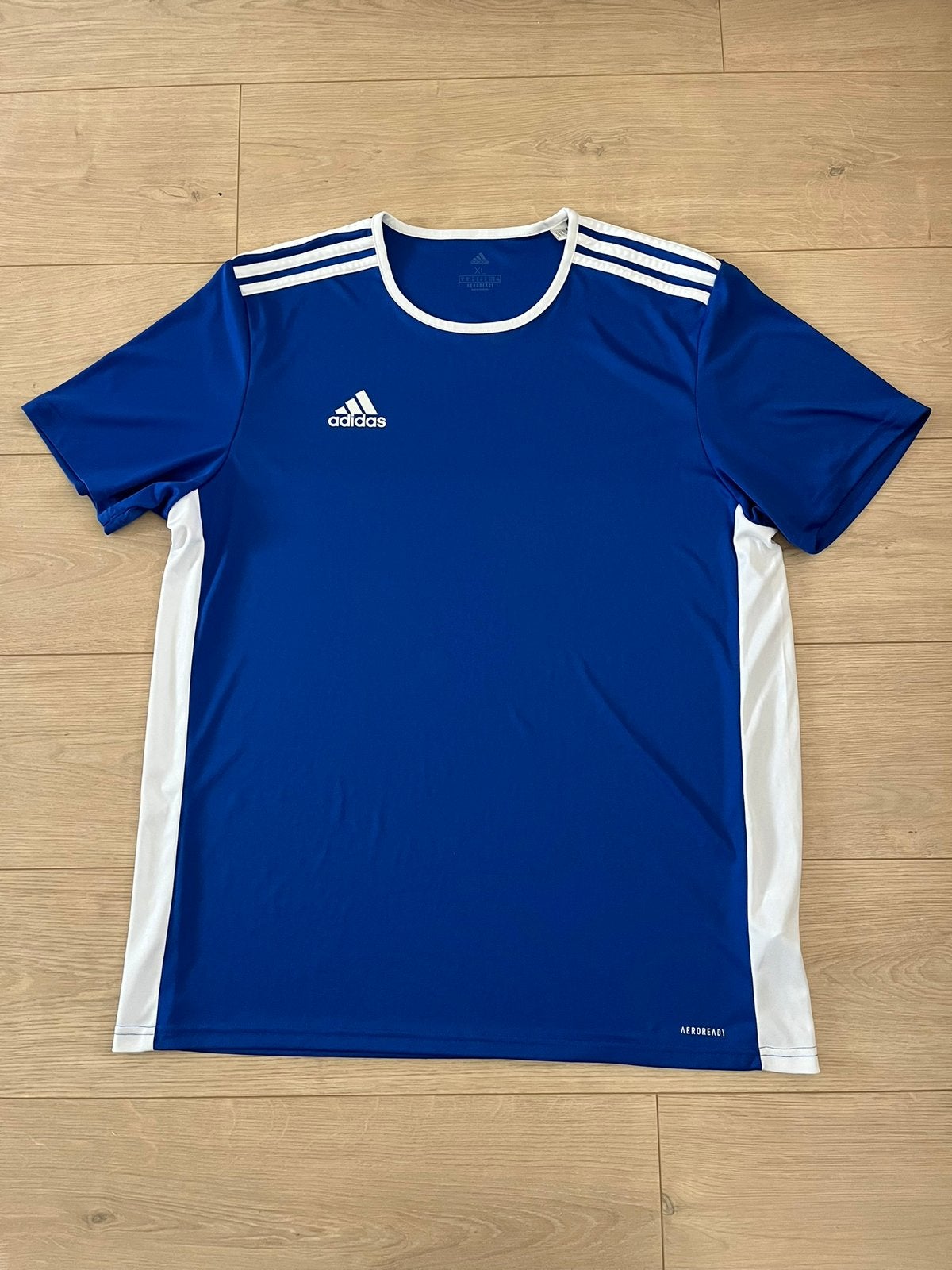 Adidas sport shirt maat XL Z.G.A.N, Blauw, Overige typen, Maat 56/58 (XL), Ophalen of Verzenden