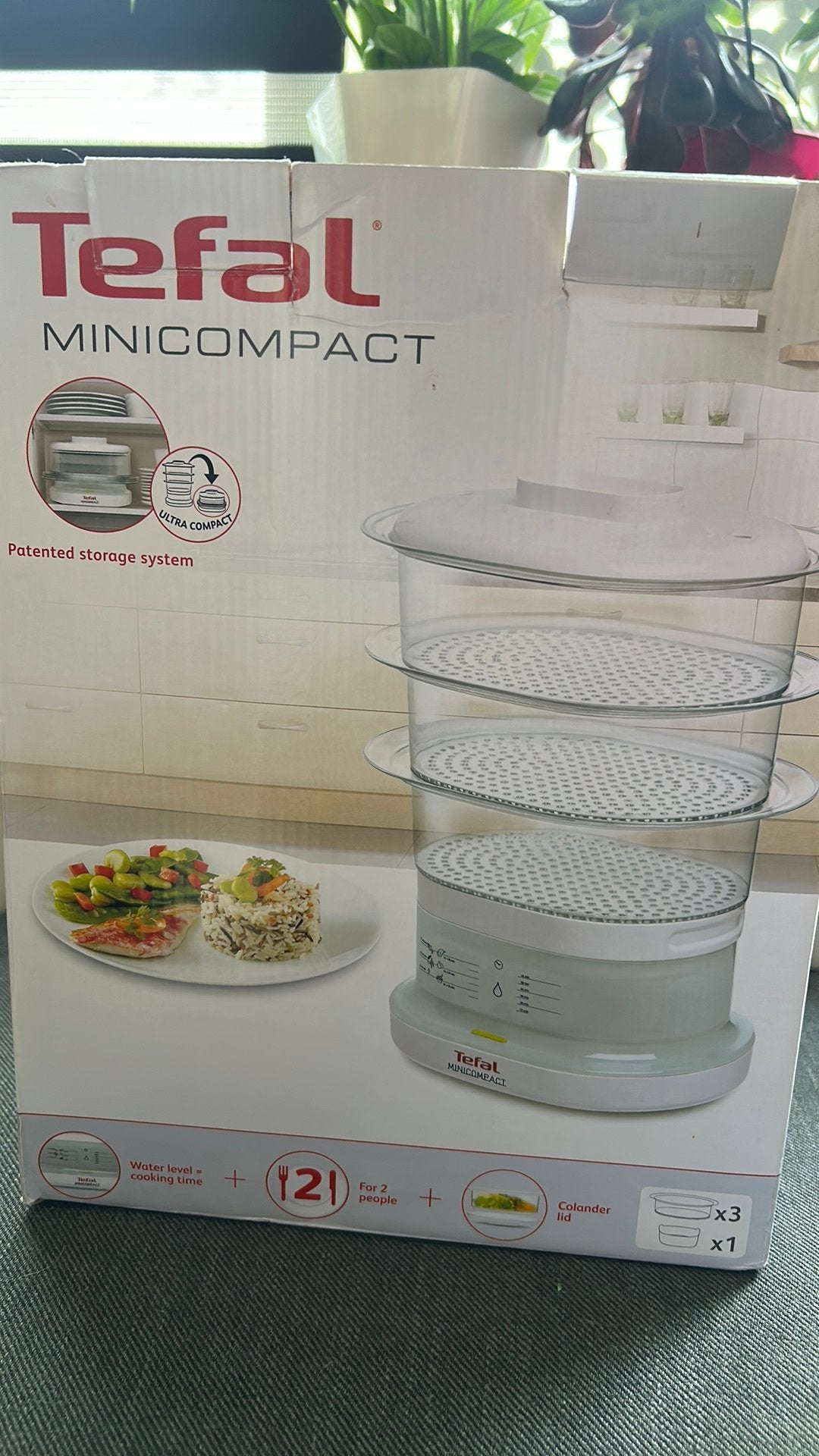 Tefal minicompact stoomkoker, Ophalen, Gebruikt