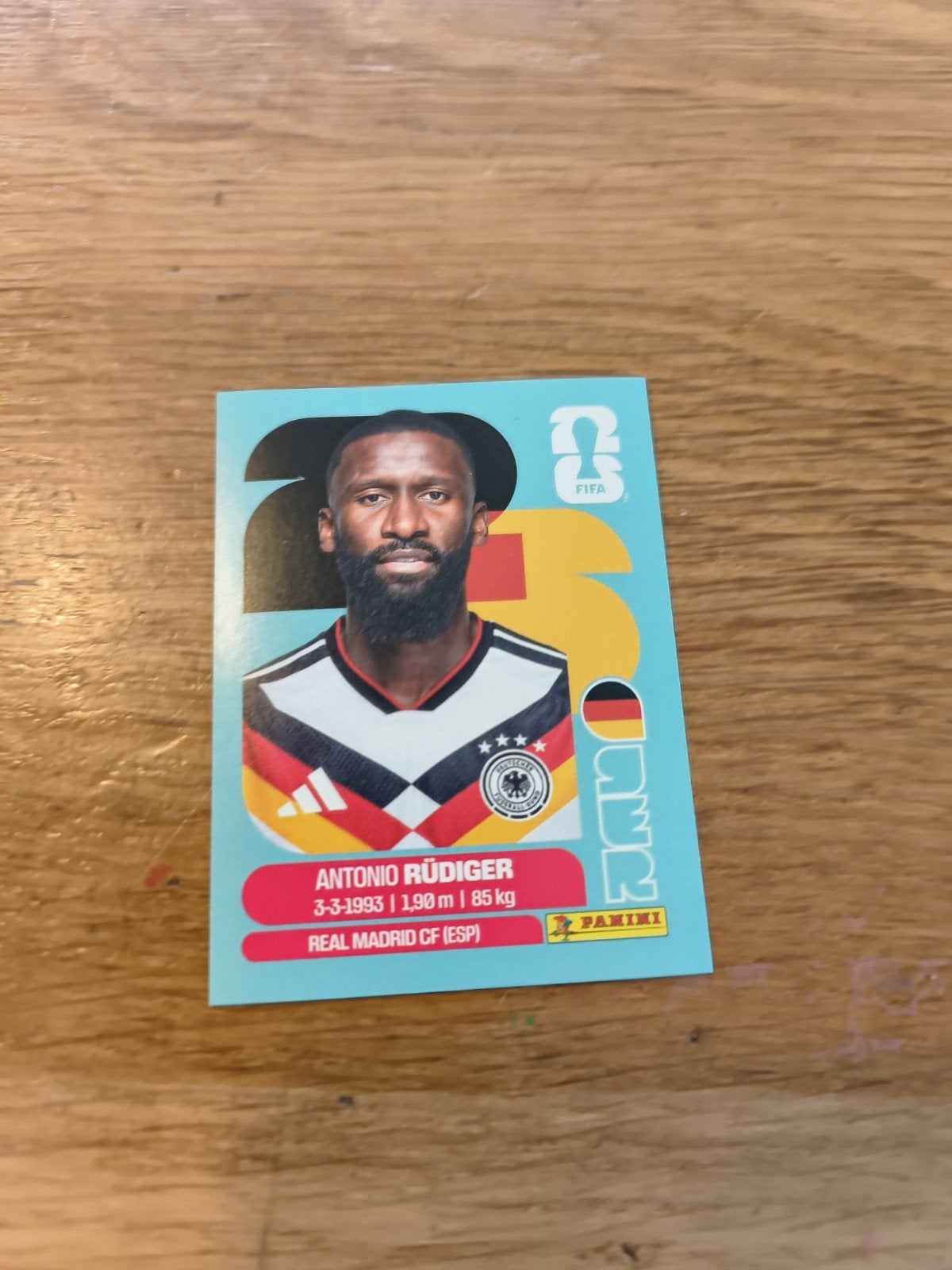 Panini FIFA 2026 Antonio Rüdiger Spelerskaart, Verzamelen, Ophalen of Verzenden