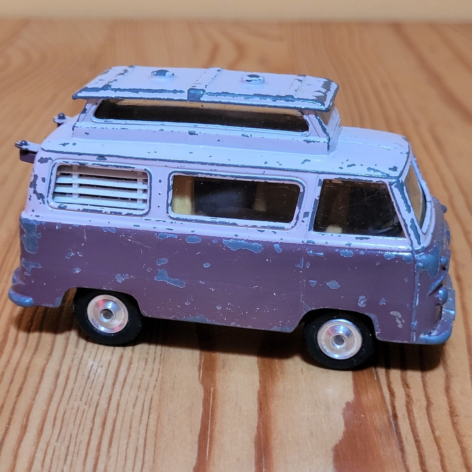 Vintage Corgi Toys Ford Thames Airborne Caravan 420, Hobby en Vrije tijd, Modelauto's | 1:43, Ophalen of Verzenden, Gebruikt, Bus of Vrachtwagen