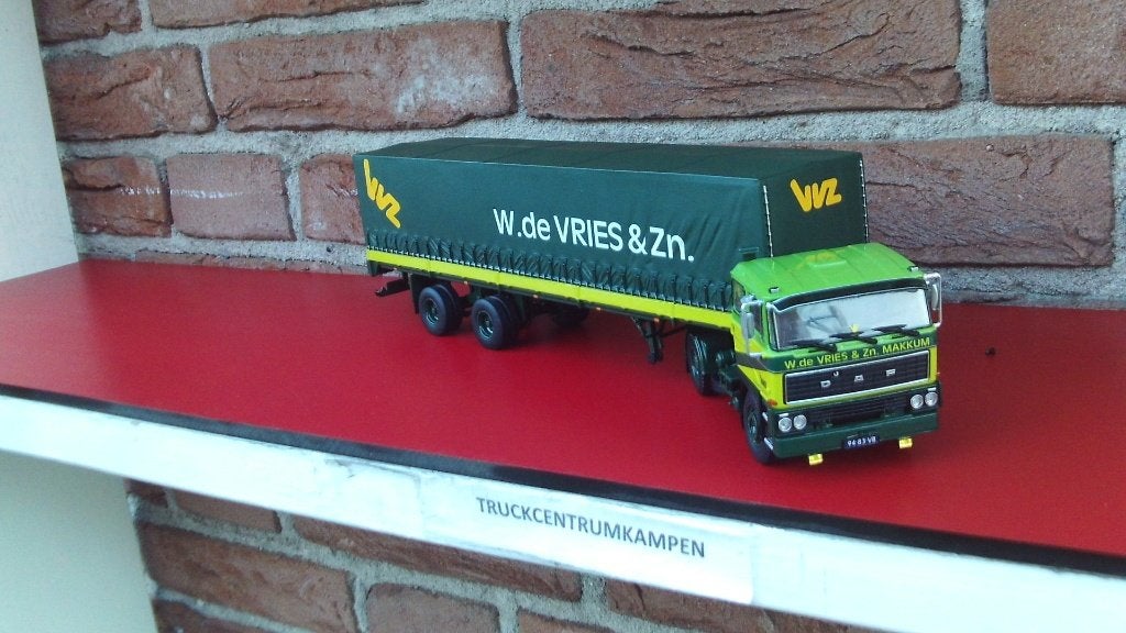 Tekno  Daf  2800  van  W. de  Vries  en  Zn - Makkum., Ophalen of Verzenden, Nieuw, Bus of Vrachtwagen, Tekno