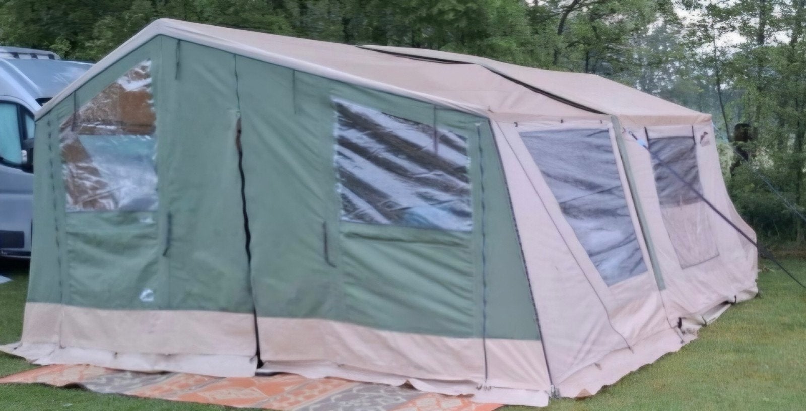 Cabanon Malawi 1.0 vouwwagen 2014, slaapcabine en disselbak, Ophalen, Meerkleurig, Cabanon, Tot en met 4