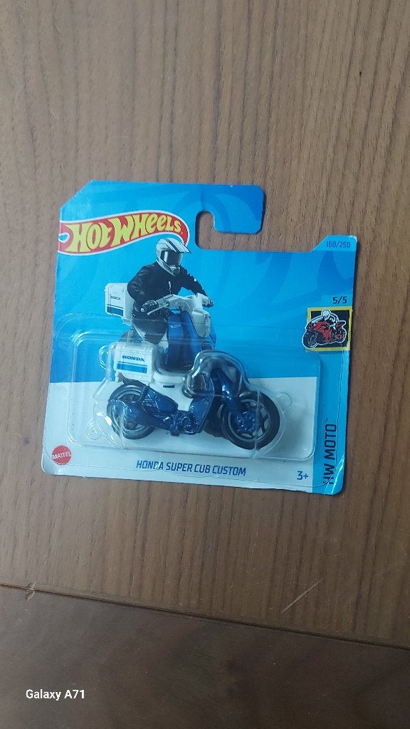 Hot Wheels Honda Super cub custom, Ophalen of Verzenden, Nieuw, Auto