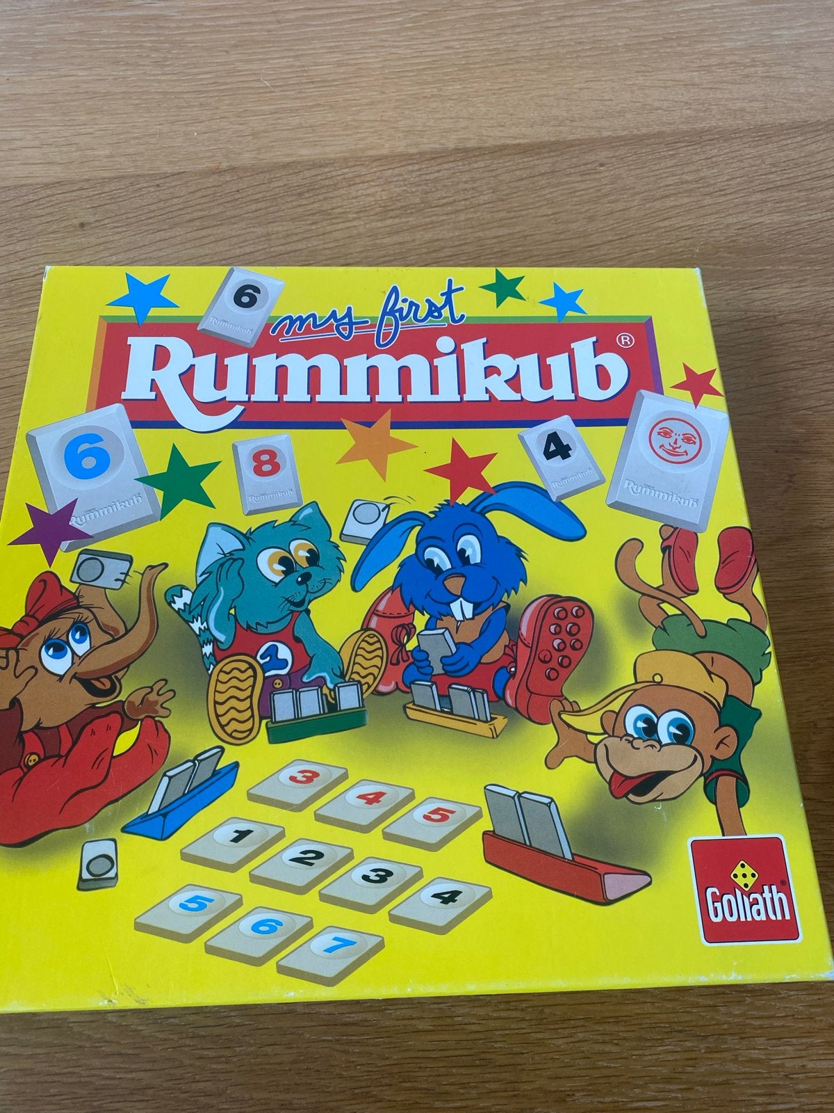 My First Rummikub - Educatief Spel voor Jonge Kinderen, Drie of vier spelers, Ophalen, Zo goed als nieuw