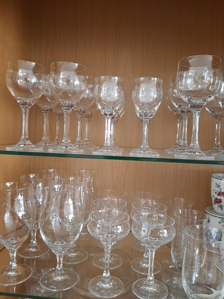 Schitterend glasservies!, Antiek en Kunst, Antiek | Glas en Kristal, Ophalen