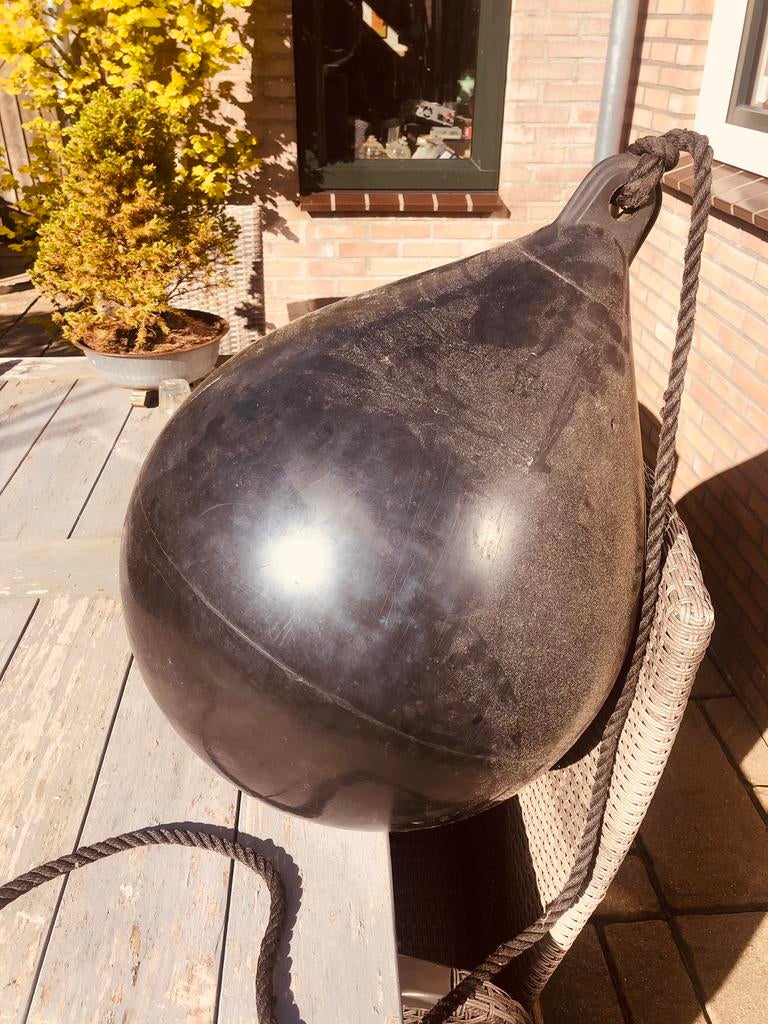 Te koop een stootwil  zwart, Watersport en Boten, Ophalen of Verzenden, Gebruikt, Overige typen