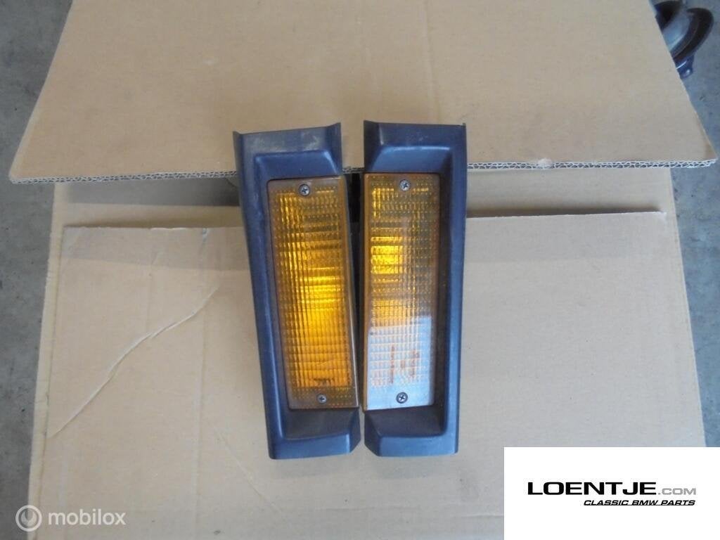 set knipperlichten bmw e30 type 1 325i 320i 318i 316 etc, Gebruikt, Ophalen of Verzenden, BMW, BMW