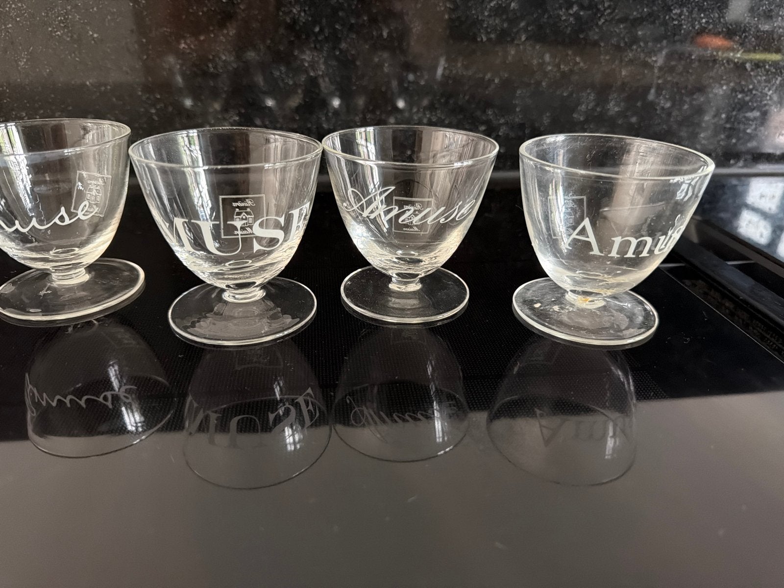 Riviera Maison Amuse Glaasjes - Set van 4, Glas of Glazen, Ophalen of Verzenden, Overige stijlen, Glas