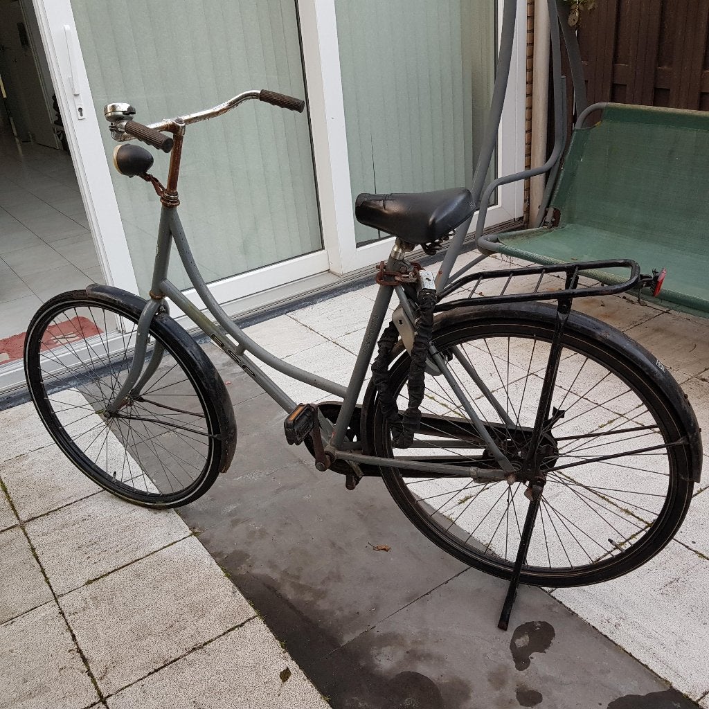 Fietsen heren en dames, Fietsen en Brommers, Fietsen | Heren | Herenfietsen, Terugtraprem, Gebruikt, 65 cm of meer, Ophalen