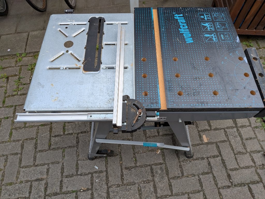 zaagtafel wolfcraft, Ophalen, Gebruikt, Cirkelzaag, 30 tot 70 mm