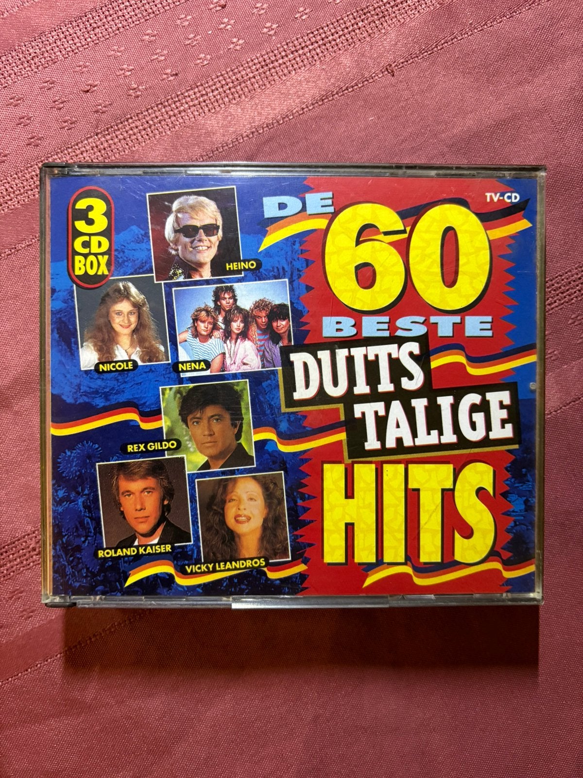 De 60 Beste Duitstalige Hits 3cd-box, Cd's en Dvd's, Verzenden, Gebruikt, Verzamelalbum, Schlager