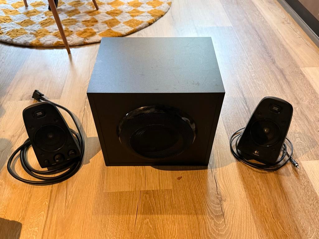 Logitech Z623 2.1 THX Speakerset met Bluetooth Adapter, Ophalen of Verzenden, Gebruikt, Audiokanaal 2.1