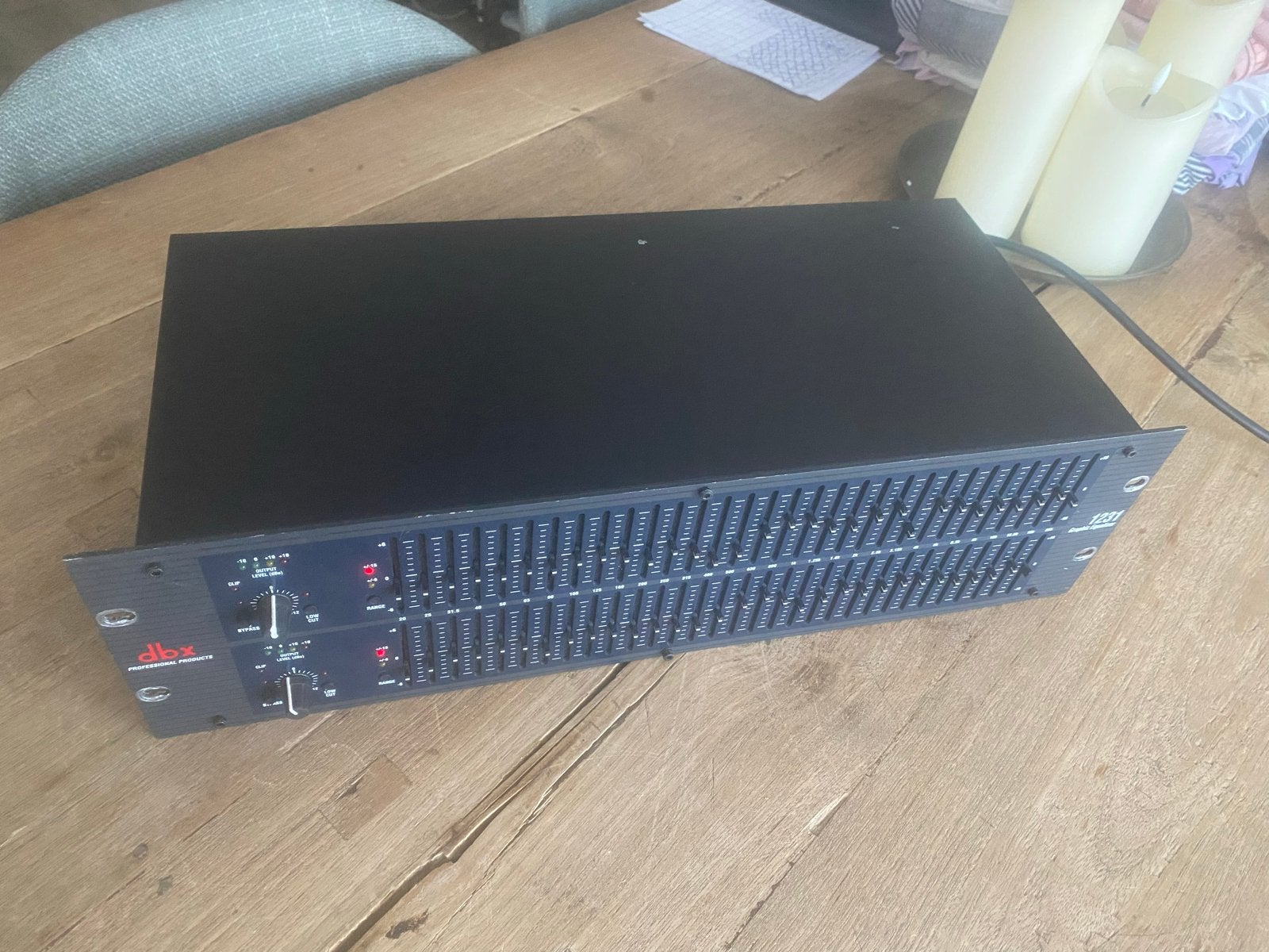 DBX 1231 Grafische Equalizer - Topstaat, Muziek en Instrumenten, Gebruikt, Ophalen of Verzenden, Nvt, Equalizer
