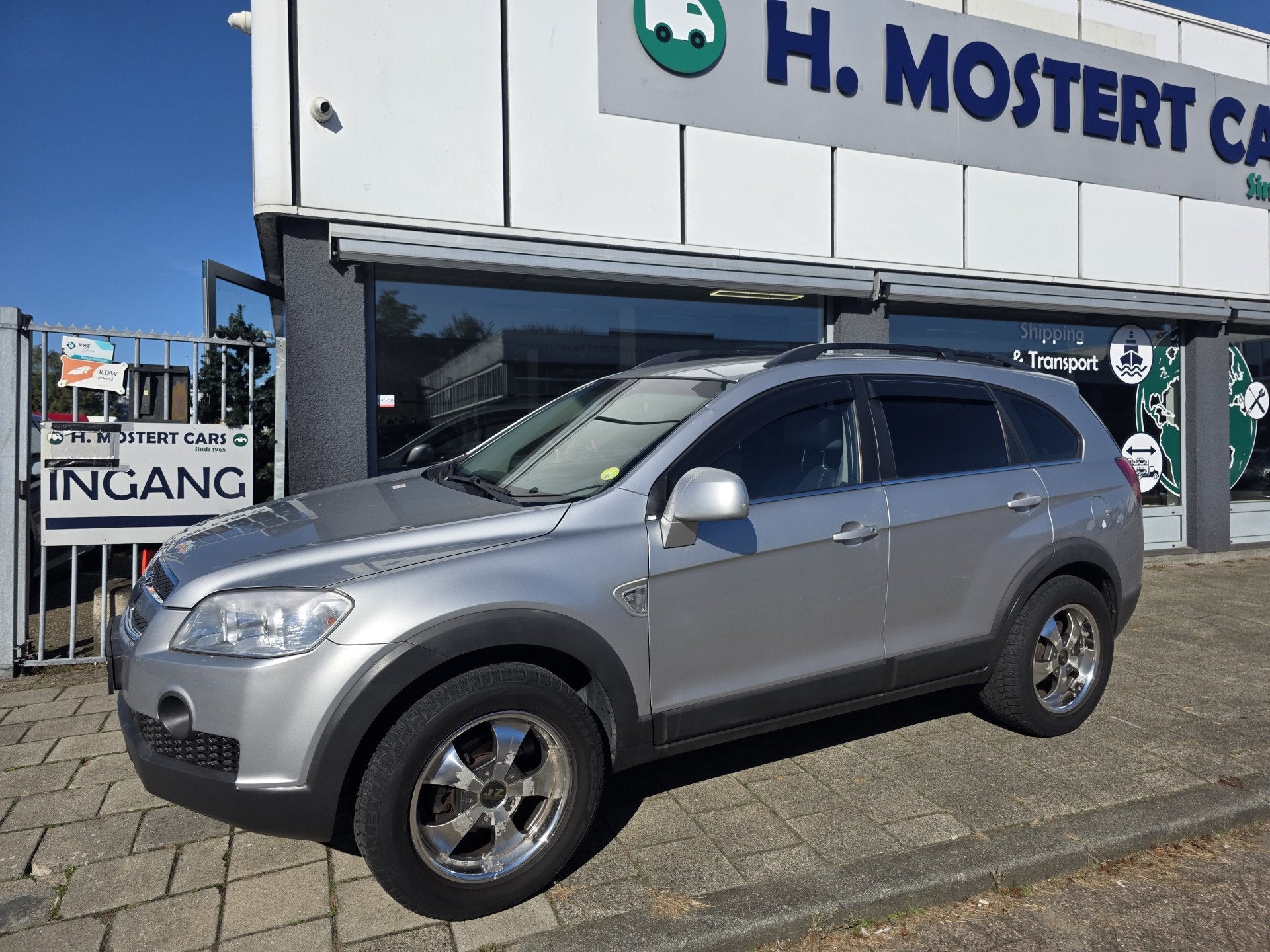 Chevrolet Captiva 2.4i Class Bj. 2008 *Airco* (bj 2008), Auto's, Gebruikt, 4 cilinders, 7 stoelen, Bedrijf