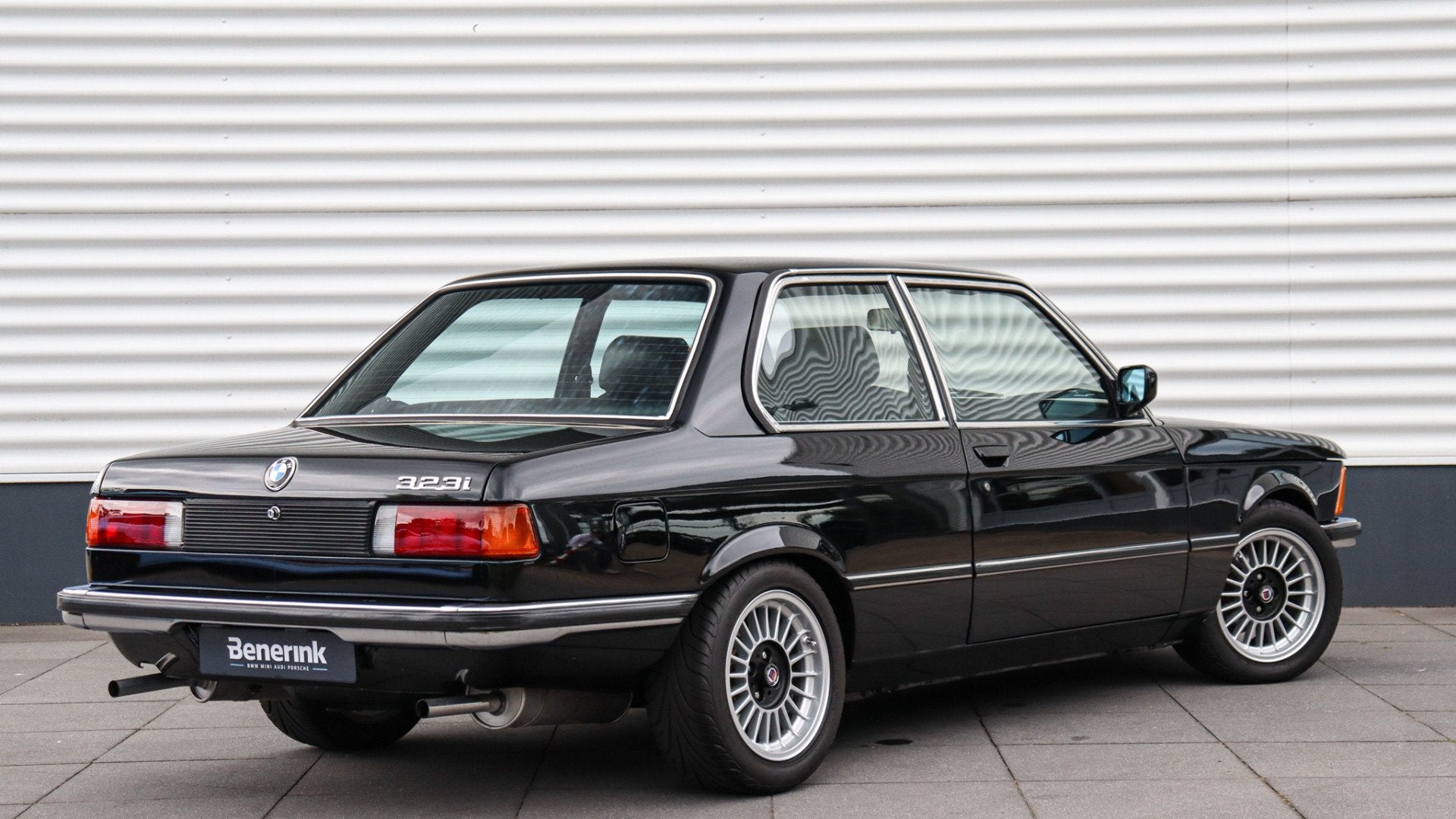 BMW 3-serie 323i (bj 1981), 145 pk, Zwart, Zwart, Leder
