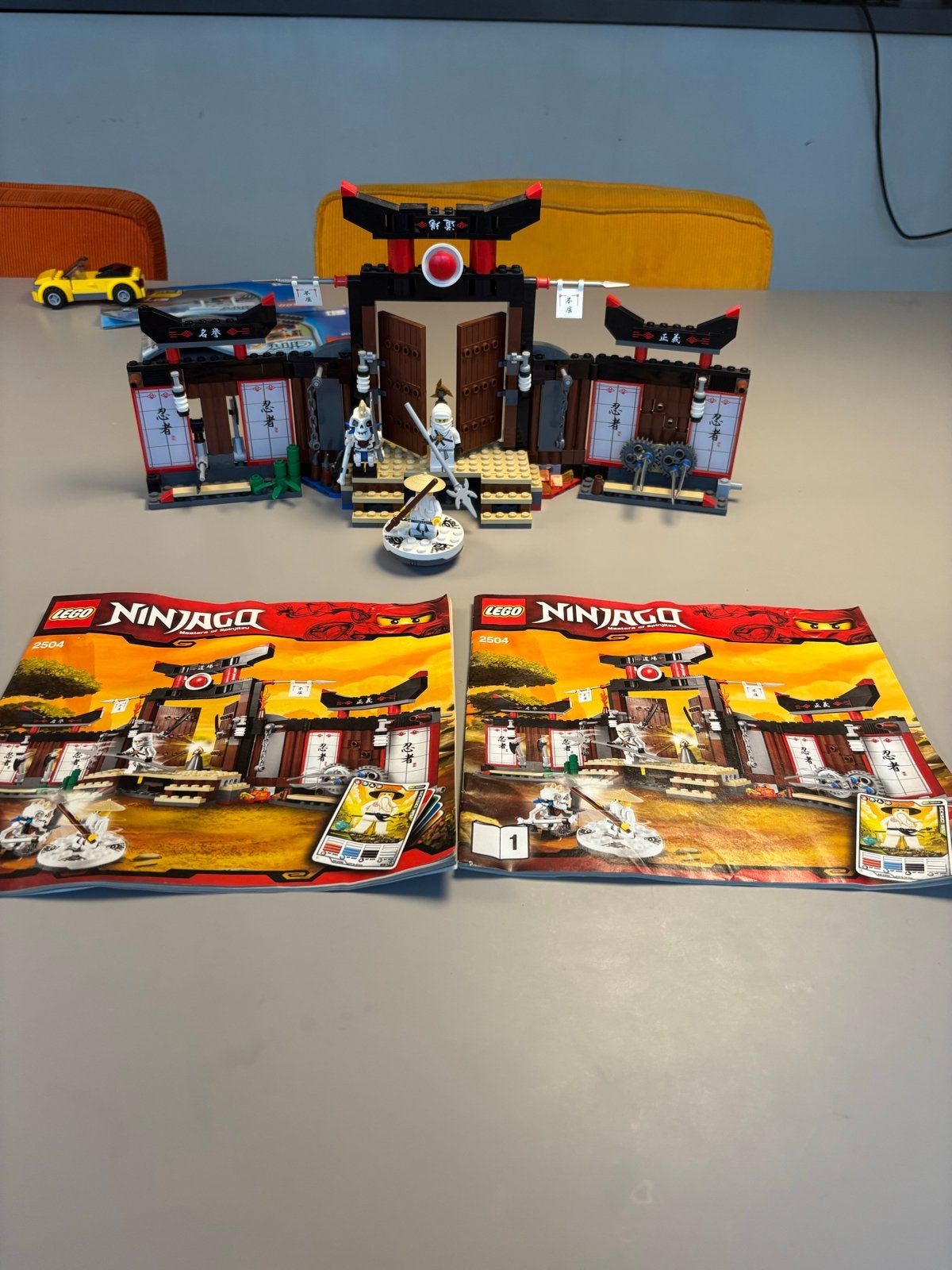LEGO Ninjago Ijstempel 2504 complete set met boekjes, Verzenden, Gebruikt