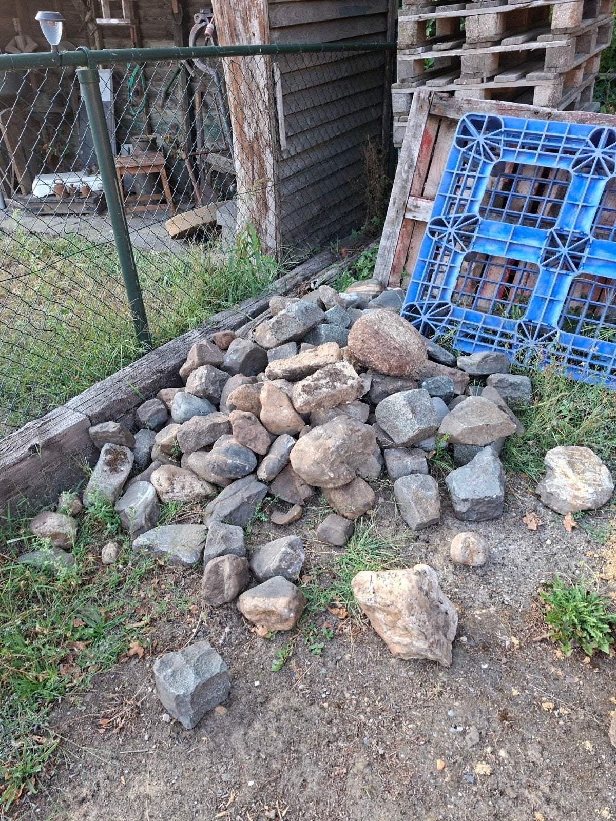 Maaskeien - Gratis af te halen, Tuin en Terras, Grind, Keien en Split, Ophalen, Gebruikt, Grijs, Kei