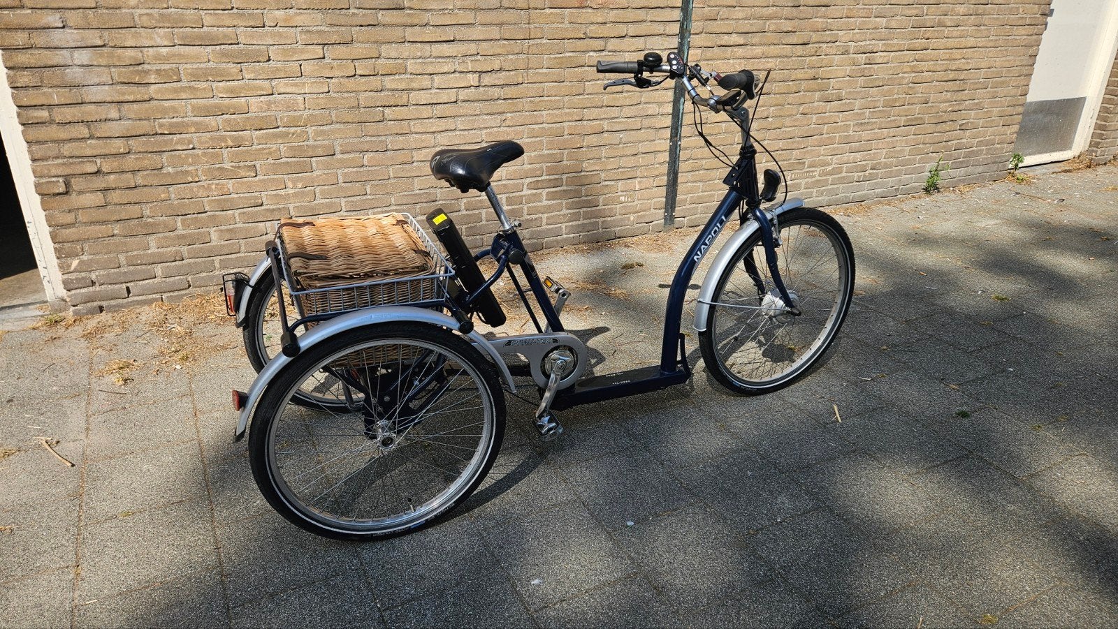 Pfau-tec Napoli elektrische driewieler met nieuwe accu, Ophalen, Zo goed als nieuw, PFAU-Tec