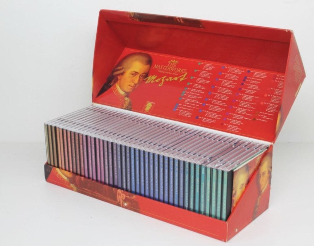 Wolfgang Amadeus Mozart - The Masterworks - 40 CD Box (ZGAN), Boxset, Mozart, Overige typen, Ophalen of Verzenden
