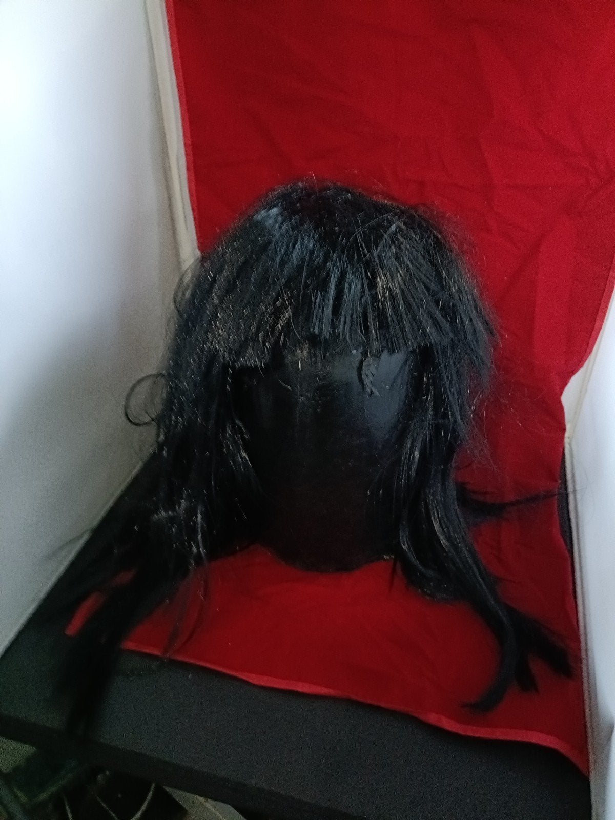 Pruiken : blond, paars en zwart, Verzenden, Nieuw